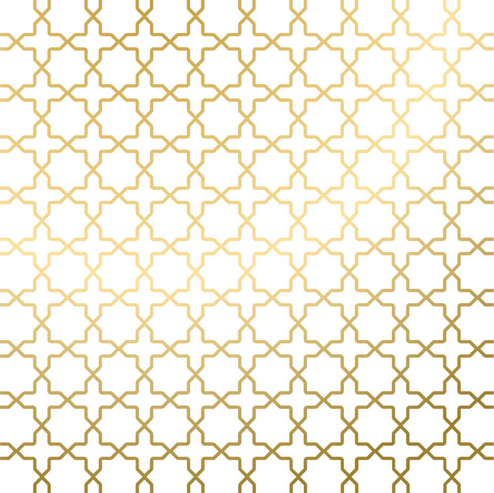 Golden Arabian Pattern Decoration